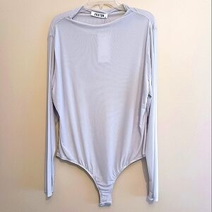 PAXTON Semi-Transparent Grey Bodysuit